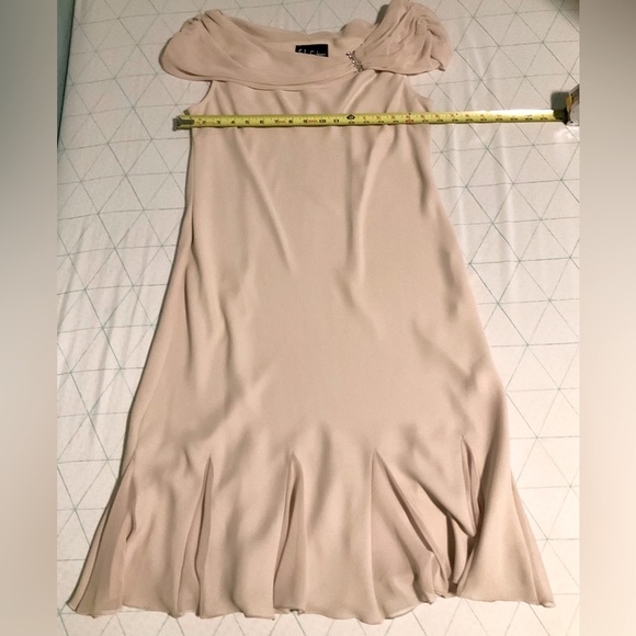 S .L .Fashions chiffon dress - Picture 4 of 6